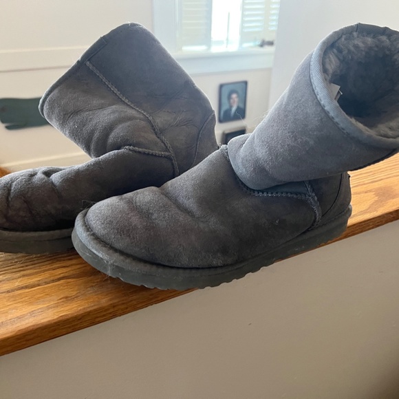 Short Ugg Boots - Grey - Picture 2 of 2